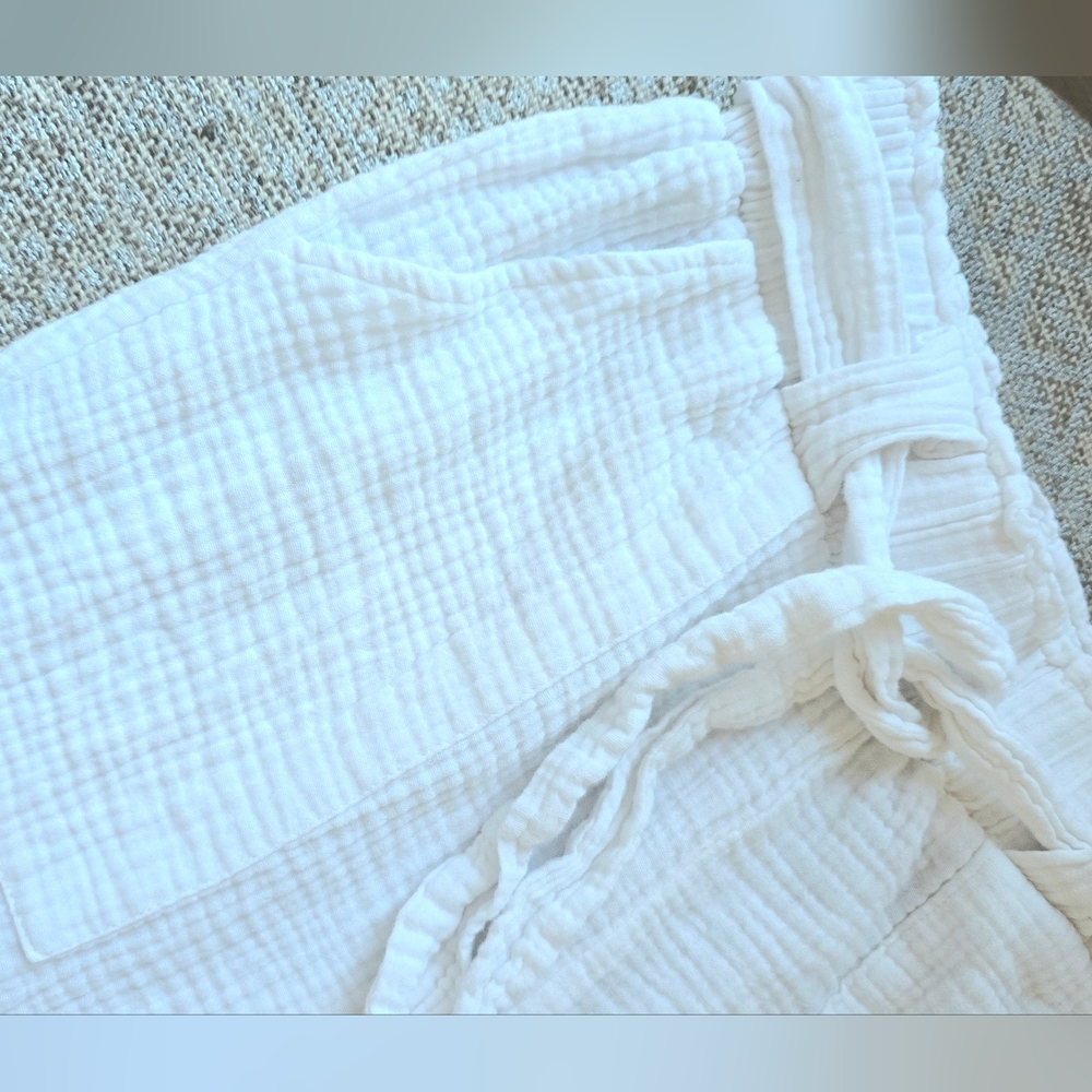 Sincerely Jules White Textured Pants - Picture 4 of 7